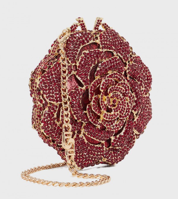 ديون لندن  حقائب - بورغندي Cross Body Bags