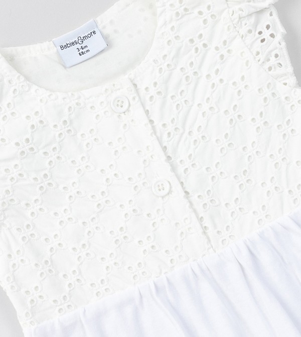 BABIES & MORE  Onepiece & Bodysuits - White Rompers