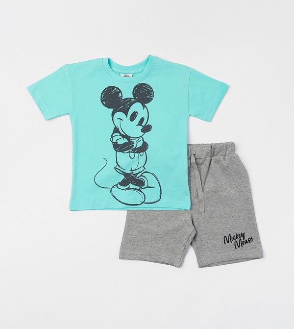 BABIES & MORE  - Blue T-shirts & Bottoms