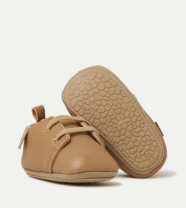 BABIES & MORE  Booties - Brown Casual Shoes