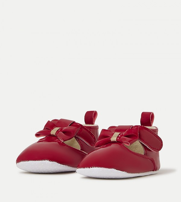 BABIES & MORE  Booties - Red Casual Shoes