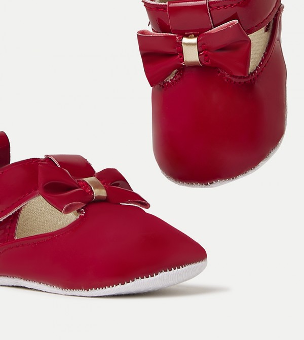 BABIES & MORE  Booties - Red Casual Shoes