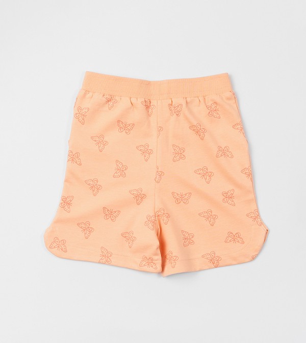 BABIES & MORE  Bottomwear - Orange Shorts
