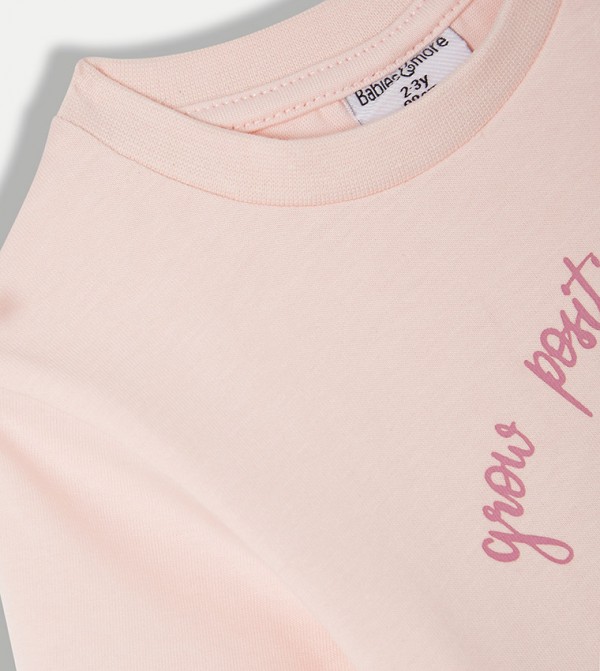BABIES & MORE  Topwear - Pink T-shirts