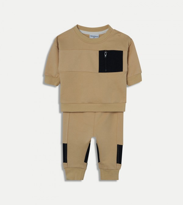 BABIES & MORE BABIES & MORE - Brown clothing sets