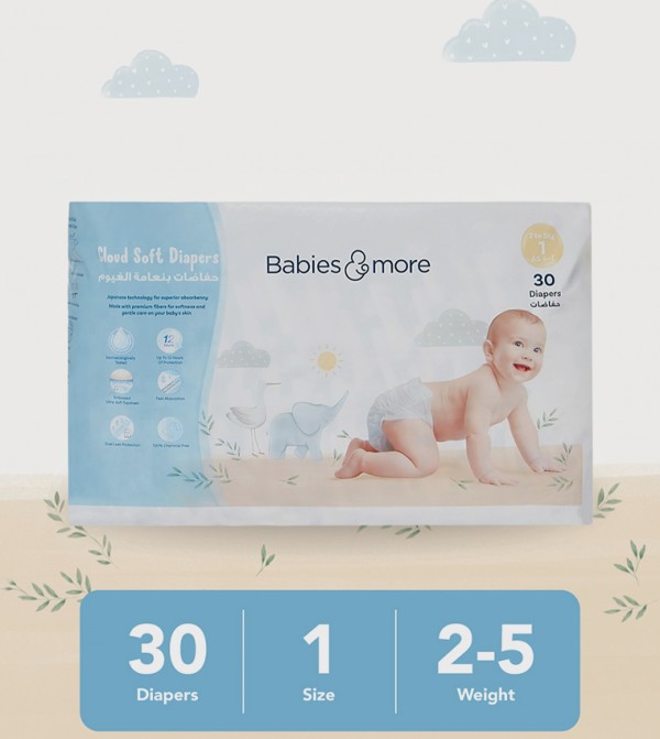 BABIES & MORE  - White Diapering