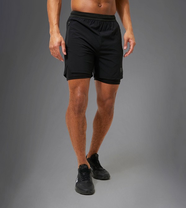 boohooMAN  Clothing - Black Shorts