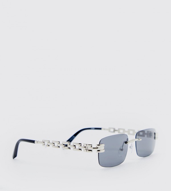 boohooMAN  Sunglasses - Black undefined