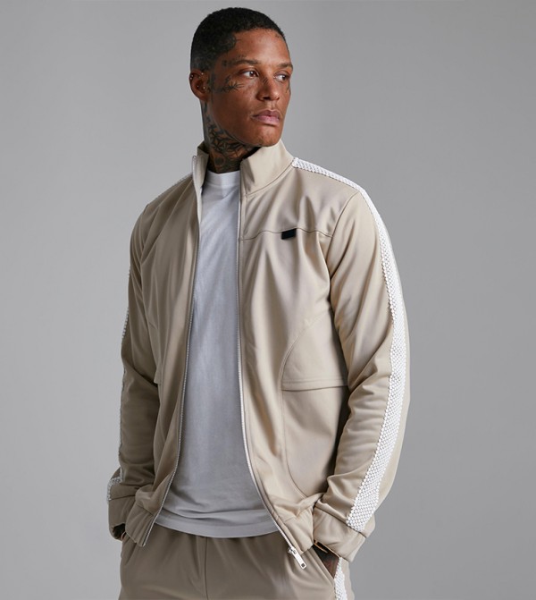 boohooMAN  Jackets & Coats - Beige Casual Jackets