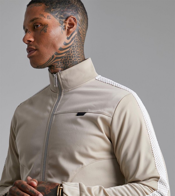 boohooMAN  Jackets & Coats - Beige Casual Jackets