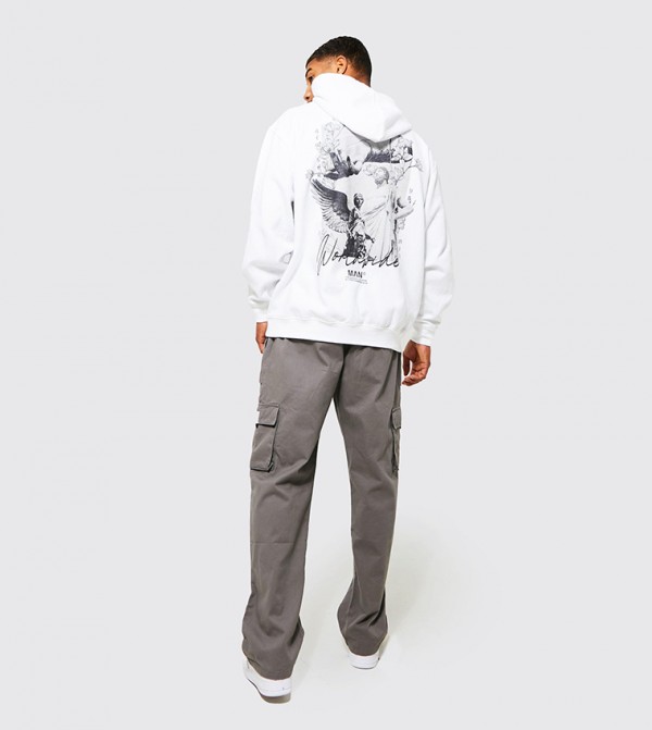 boohooMAN  Cargos - Grey Cargos