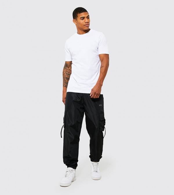 boohooMAN boohooMAN - Black Joggers