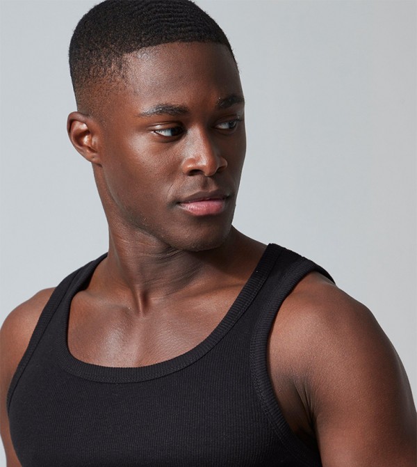 boohoo  Vests - Black T-Shirts & Vests