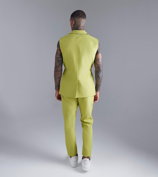 boohooMAN  Waistcoats - Green Waistcoats