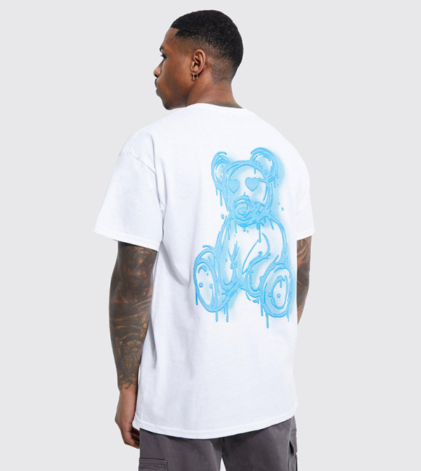 boohooMAN  - White Casual T-Shirts