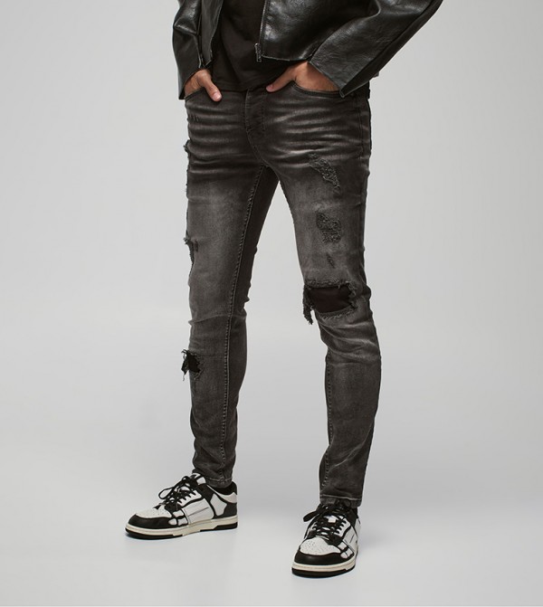 boohooMAN Skinny Jeans - LIGHT GREY Skinny Jeans