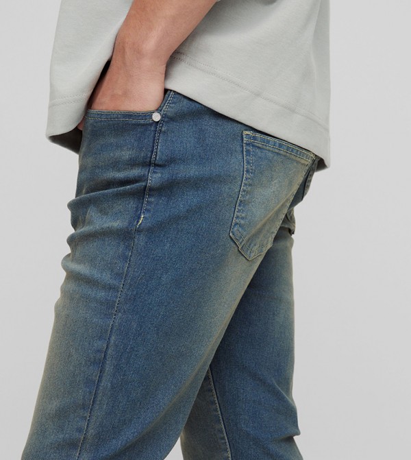 boohooMAN Skinny Jeans - Blue Skinny Jeans