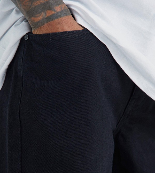 boohooMAN  Jeans - Black Relaxed Jeans