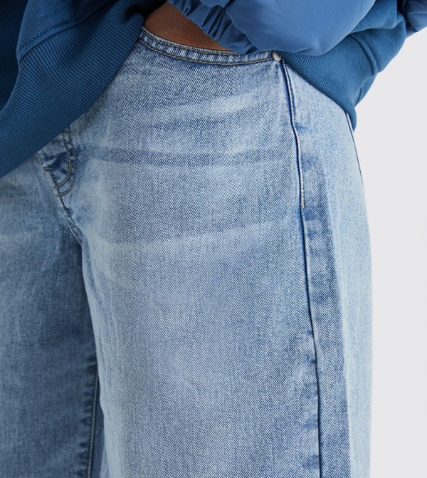boohooMAN boohooMAN - Blue Relaxed Jeans