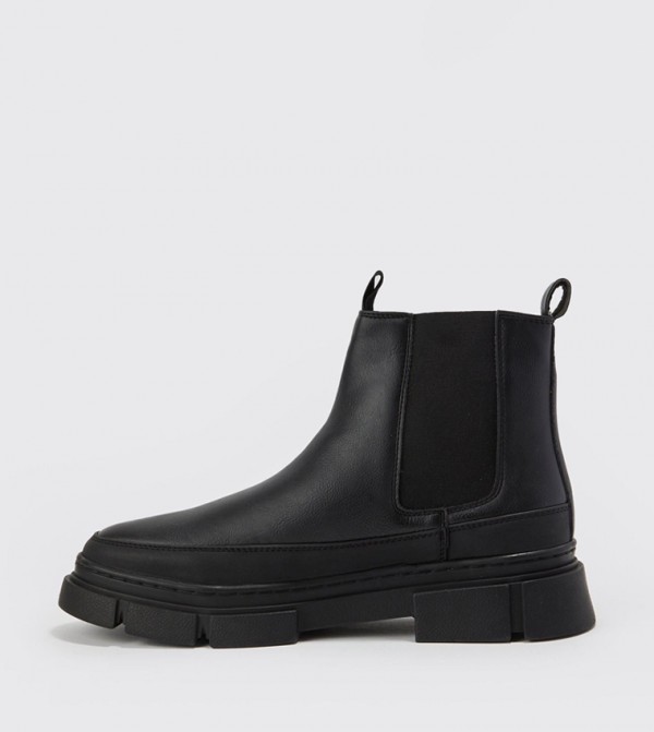boohooMAN  Chelsea Boots - Black Chelsea Boots