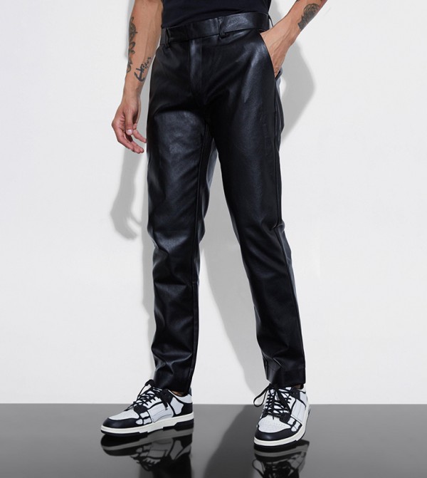 بوهو مان - أسود بنطال كاجوال