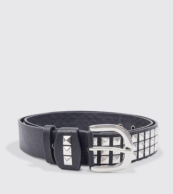 boohooMAN  Belts - Black Non Leather Belts