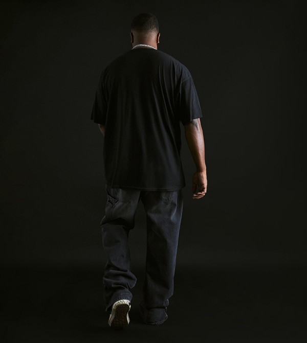 boohooMAN Round Neck T-Shirts - Black Casual T-Shirts