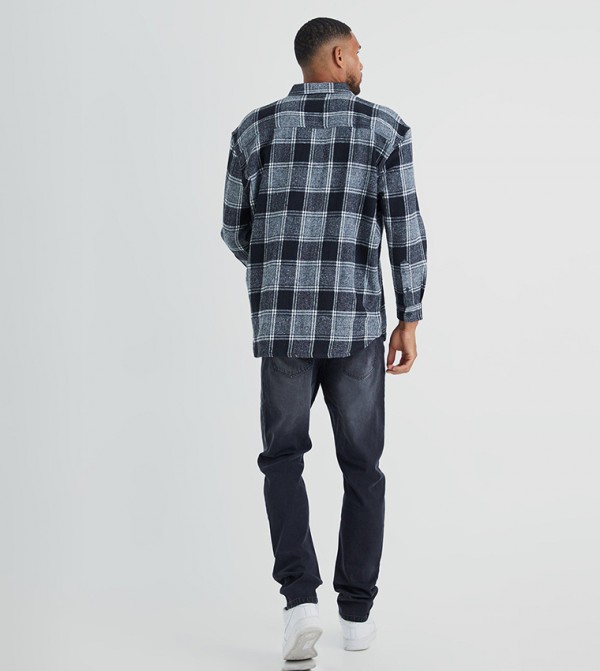boohooMAN boohooMAN - Black Straight Jeans