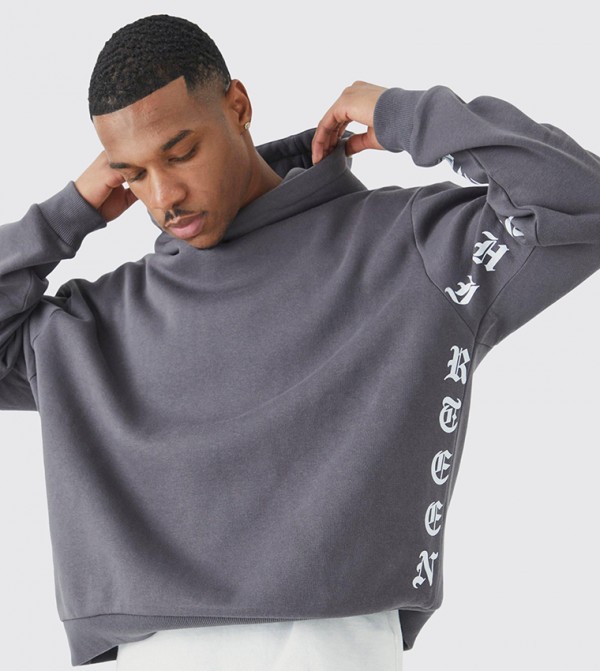 boohooMAN  matching-sets - Grey Track Suits