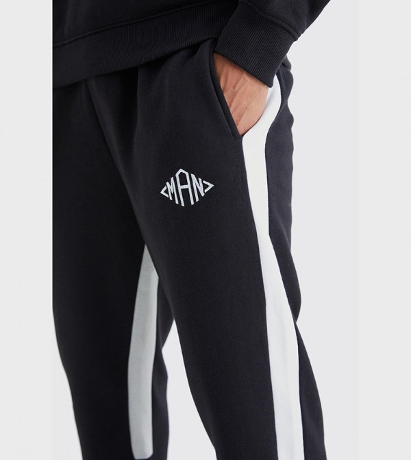 boohooMAN boohooMAN - Black Joggers