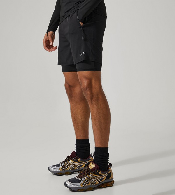 boohooMAN boohooMAN - Black Shorts