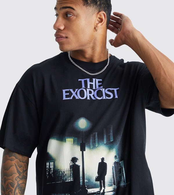 بوهو مان - أسود تيشيرتات كاجوال