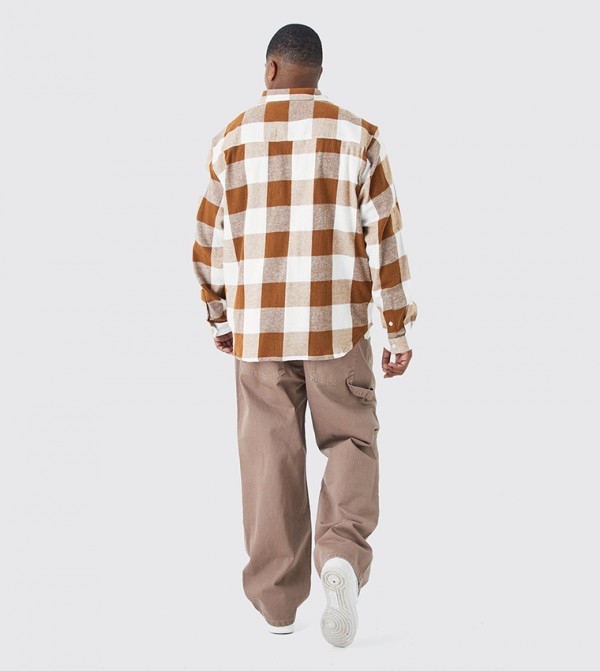 بوهو  - بني  Relaxed Jeans