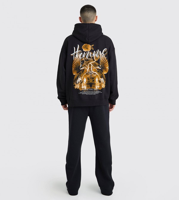 boohooMAN boohooMAN - Black Joggers