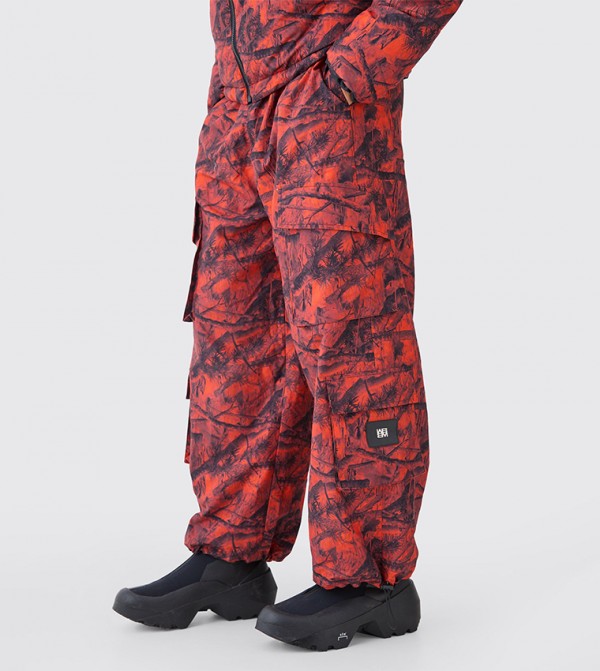 boohooMAN  Cargos - Orange Cargos