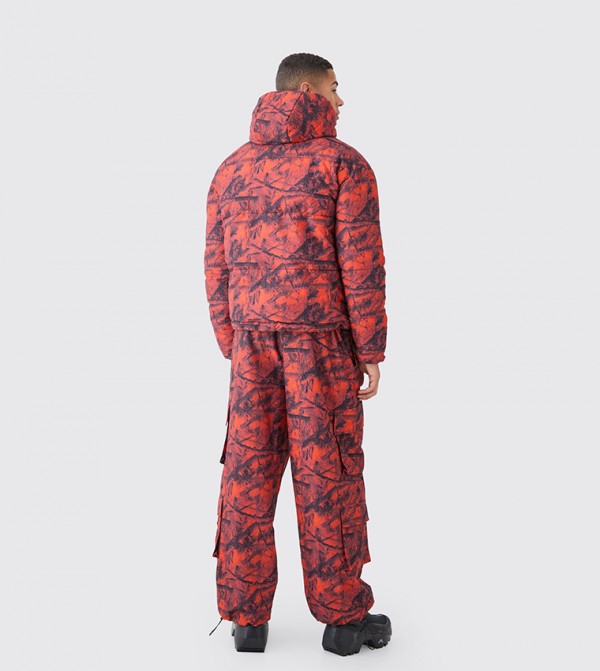 boohooMAN  Cargos - Orange Cargos
