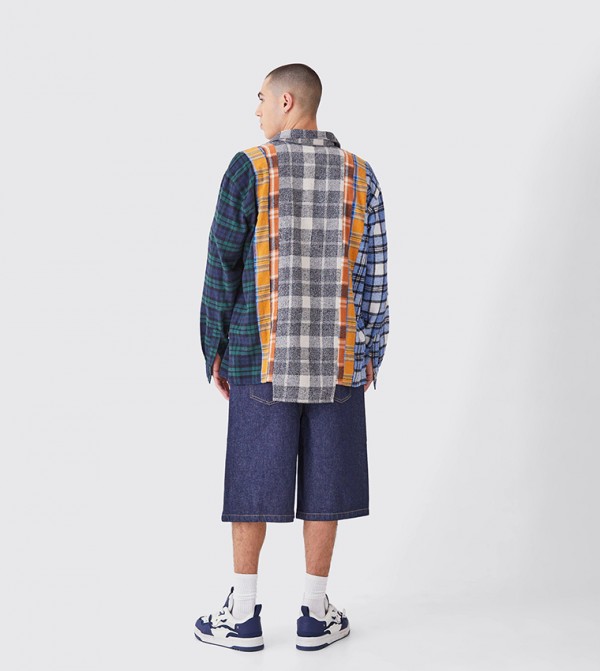 boohooMAN boohooMAN - Indigo Denim shorts