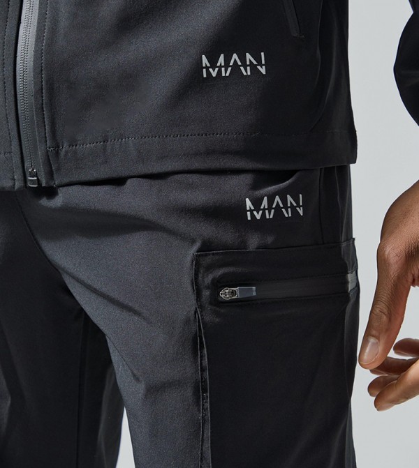 boohooMAN boohooMAN - Black Track Pants & Joggers