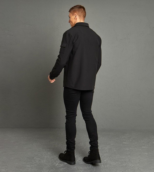 boohooMAN  - Black Long Sleeves