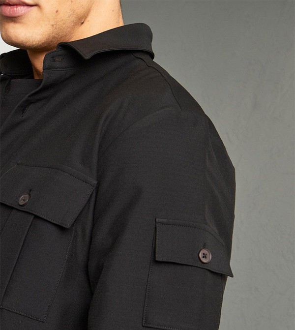 boohooMAN  - Black Long Sleeves