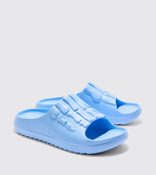 boohooMAN - Outlet boohooMAN - Outlet - Blue Slides