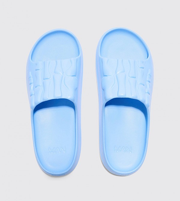 boohooMAN - Outlet boohooMAN - Outlet - Blue Slides