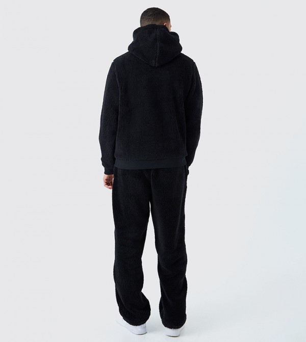 boohooMAN  Hoodies & Sweatshirts - Black Hoodies