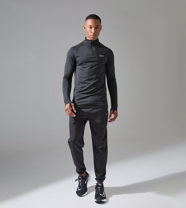boohooMAN  Track Suit - Black Track Suits