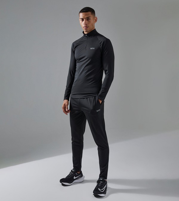 boohooMAN  matching-sets - Black Track Suits