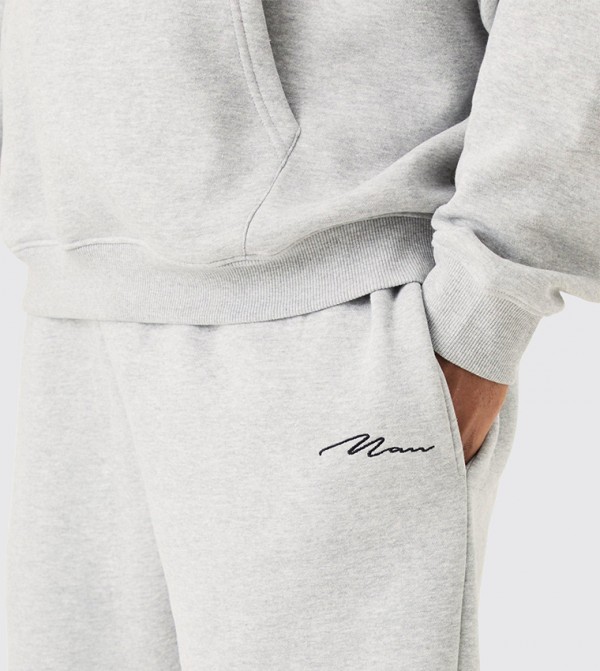 boohooMAN boohooMAN - Grey Joggers