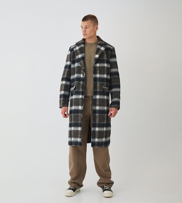 boohooMAN  Jackets & Coats - Black Overcoats