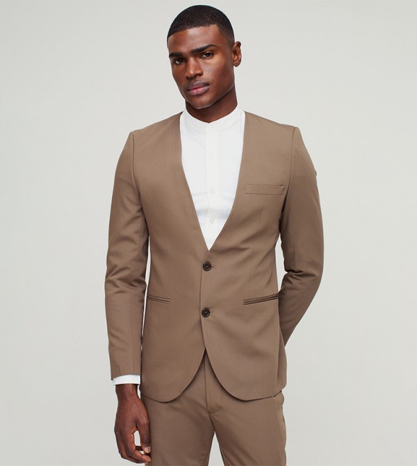 boohooMAN  Blazers - Brown Blazers