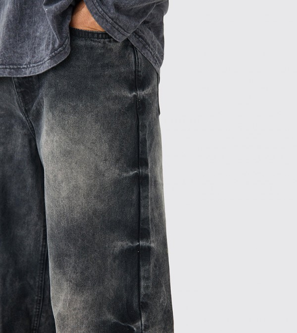 بوهو مان بوهو مان - أسود Relaxed Jeans
