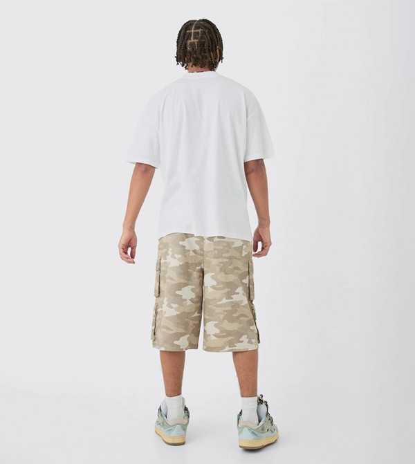 بوهو مان - أبيض تيشيرتات كاجوال